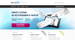 Desktop Screenshot of biuro24.pl